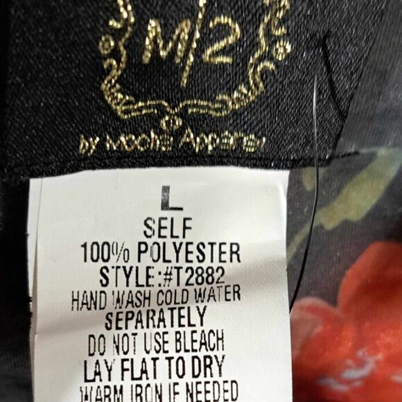 Blouse Women's Floral Multi-Color M2 By Mocha Apparel Size‎ Large - Picture 5 of 13